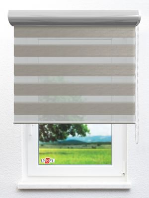 Simply Doppelrollo Waygara 08.63d Fensteransicht