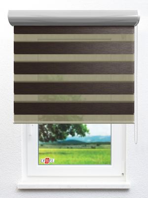Simply Doppelrollo Nerada 49.63d Fensteransicht