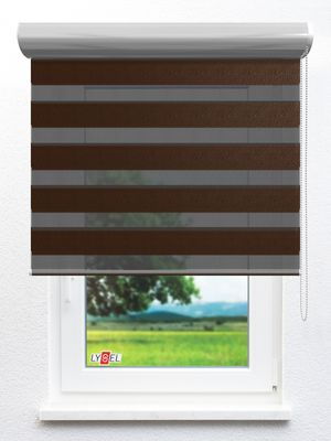 Simply Doppelrollo Kippara 00.73d Fensteransicht
