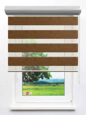 Simply Doppelrollo Marara 11.73d Fensteransicht