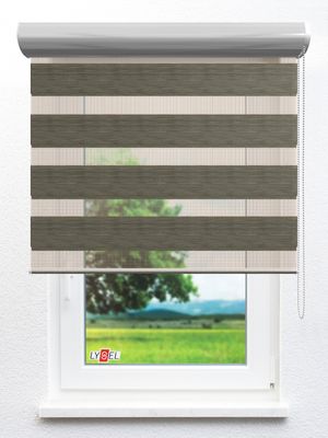 Simply Doppelrollo Epsom 31.73d Fensteransicht