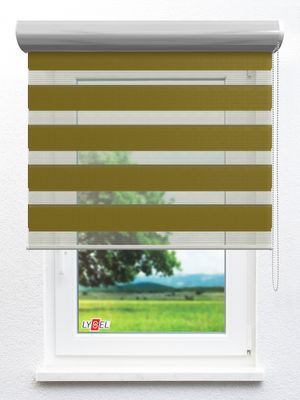 Simply Doppelrollo Seisia 71.73d Fensteransicht