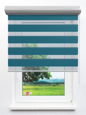 Simply Doppelrollo Seisia 91.73d Fensteransicht