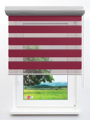 Simply Doppelrollo Seisia 02.73d Fensteransicht
