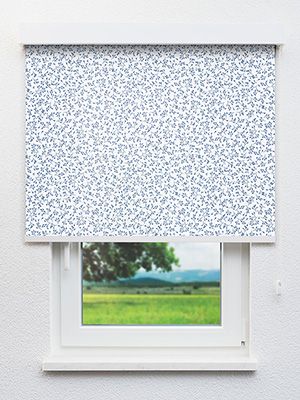 Rollo Delicate Flowers 46.116 Fensteransicht