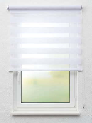 Doppelrollo Tamno 12.007 Fensteransicht