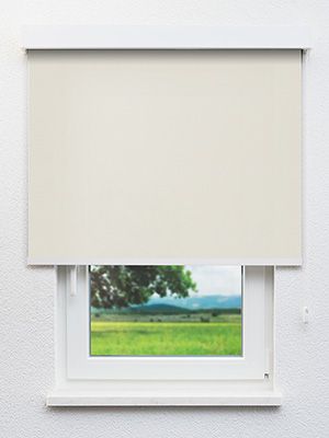 Verdunkelungsrollo Linnen 12.237 Fensteransicht