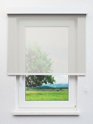 Rollo Eco Linnen 12.558 Fensteransicht