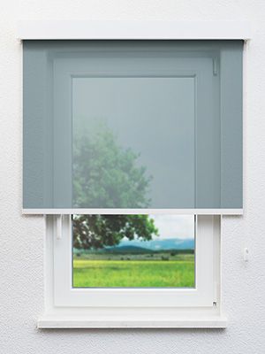 Rollo Eco Linnen 46.558 Fensteransicht
