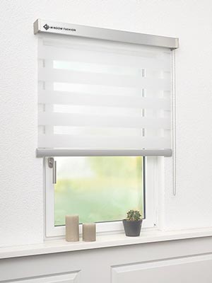 Doppelrollo Doppio 37.02.2 Fensteransicht