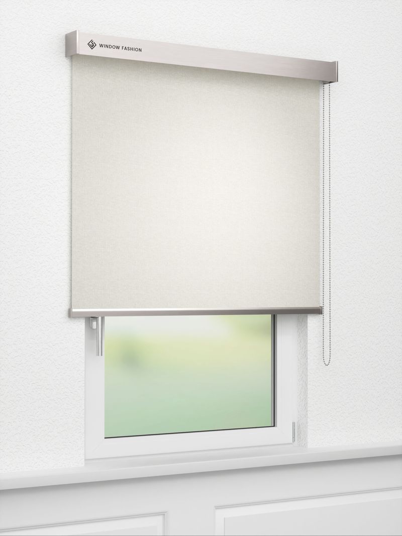 Verdunkelungsrollo Kathari Dark 92.02 Fensteransicht