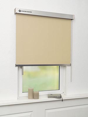 Verdunkelungsrollo Scerzo Dark 27.06 Fensteransicht
