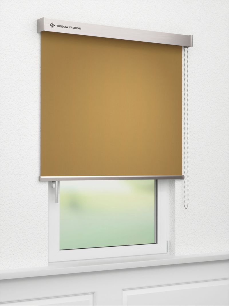 Stoff Rollo Ma&szlig;anfertigung Verdunkelungsrollo Scerzo Dark 27.32