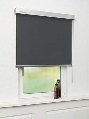 Verdunkelungsrollo Scerzo Dark 27.28w Fensteransicht