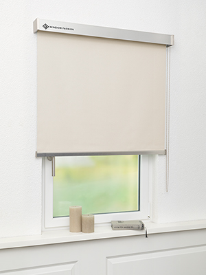 Verdunkelungsrollo Messina 80.06 Fensteransicht