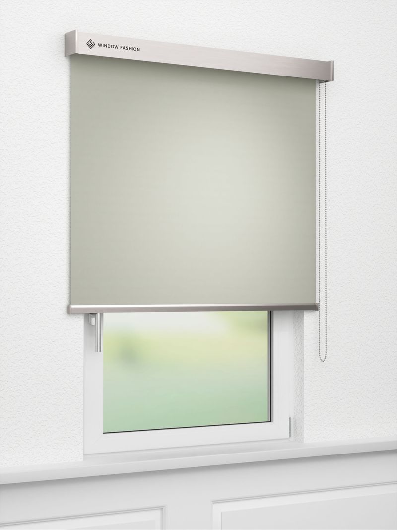 Verdunkelungsrollo Messina 80.09 Fensteransicht