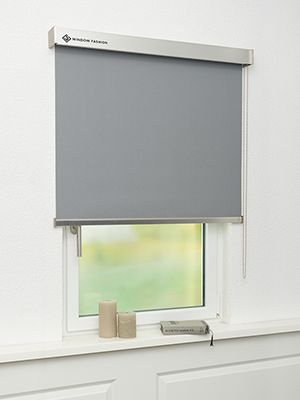 Verdunkelungsrollo Modena Dark 81.05 Fensteransicht
