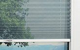 transparente Plissees
