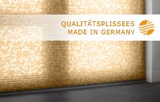 Sensuna Plissees - Qualität made in Germany - im Raumtextilienshop bestellen
