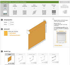Rollo Konfigurator