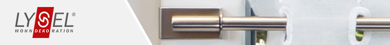 Vitragestange, Scheibenstangen und weiteres Bistrogardinen Zubehör Vitragestange und Klemmstange für Scheibengardinen aus dem Raumtextilienshop