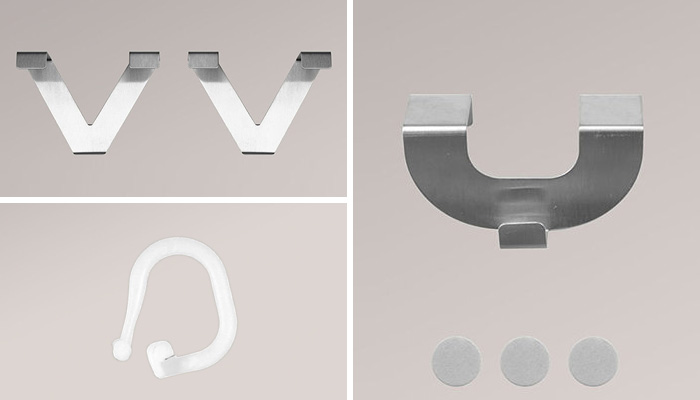 Hochwertige Zubehorteile Fur Ihre Gardinen Cafestangen Gardinenstangen Gardinenhaken Saugnapfe